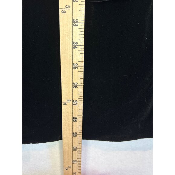 Annie Alexander Fitted Blazer Women's 16 Black Velvet 1990s - Picture 8 of 11